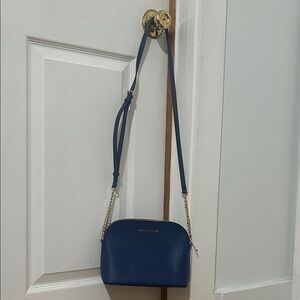 Michael Kors Navy Crossbody Bag